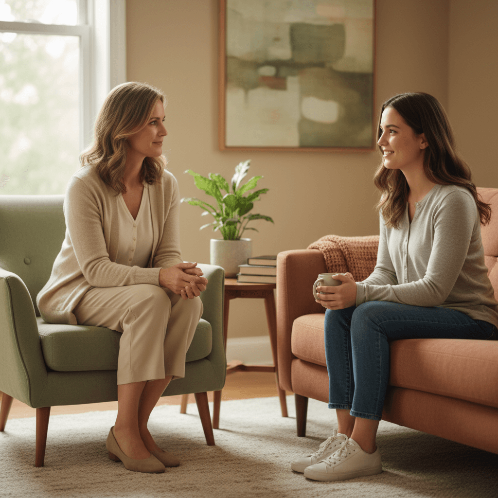 Family counseling session